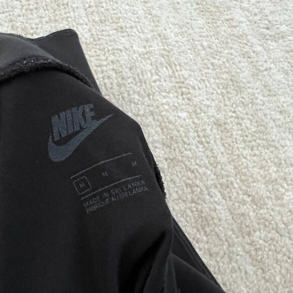 Nike Leg-A-See Black Cotton Biker Shorts M - Picture 2 of 8